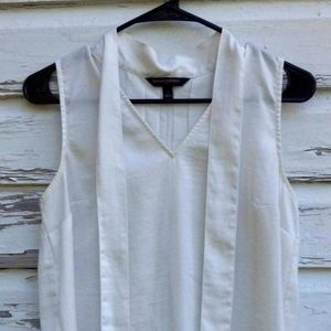 Womens banana republic blouse white small